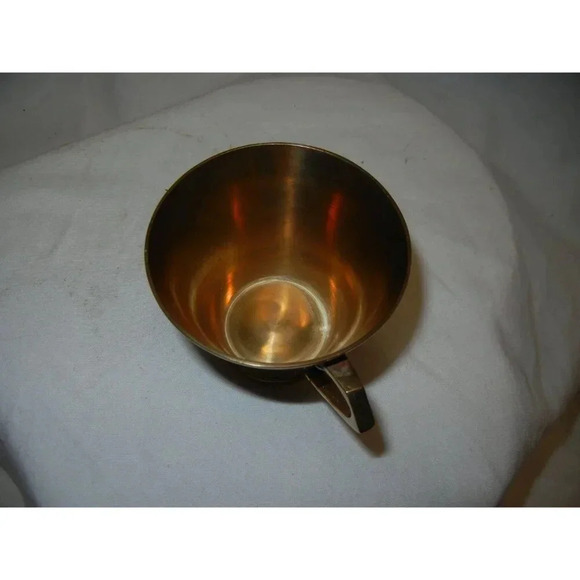 Brass Mug, Korean, bar ware, kitchen ware, Handled mug, drinks - Picture 5 of 6